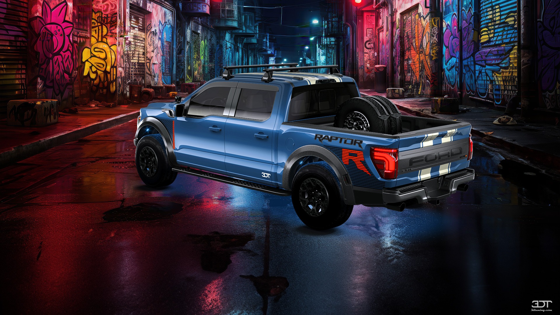 Ford F-150 Raptor 4 Door pickup truck 2024 tuning