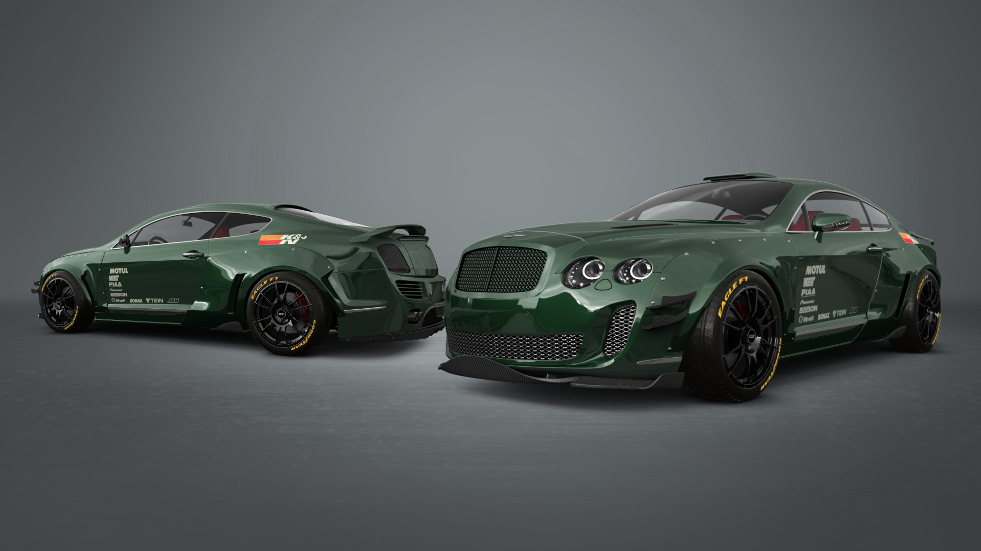 Bentley Continental GT Fastback 2005 tuning