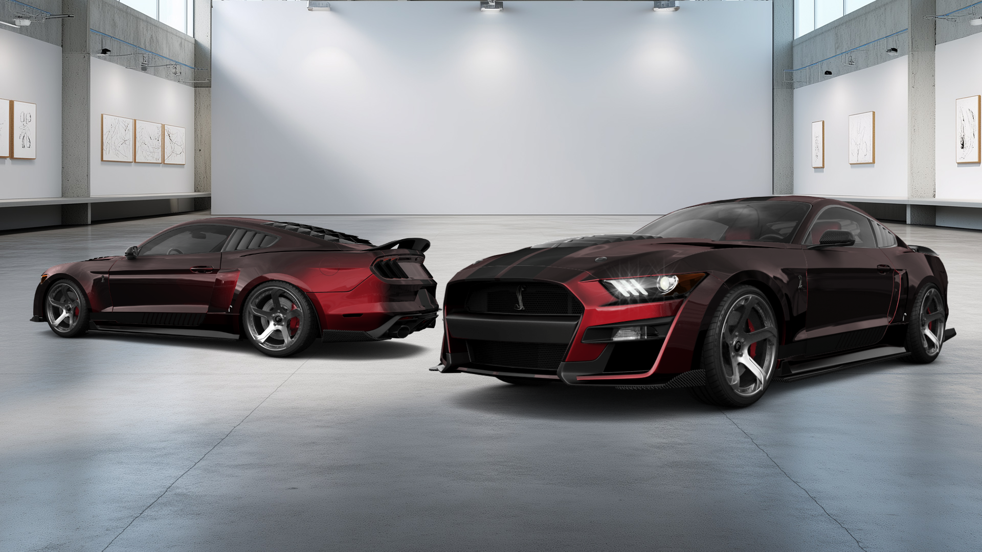 Ford Mustang GT500 2 Door Coupe 2020 tuning