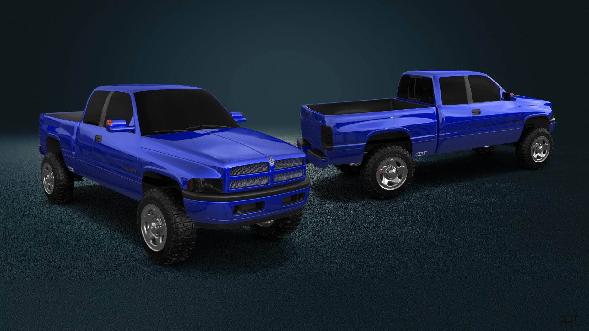 Dodge Ram 1500 Club Cab Pickup Truck 1999 tuning