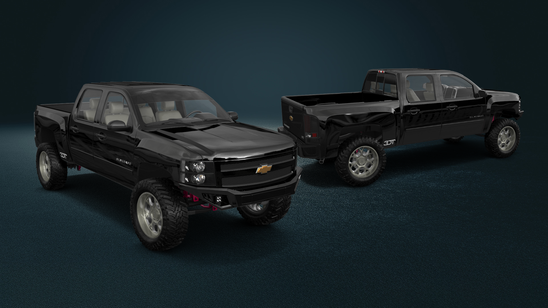 Chevrolet Silverado 1500 Crew Cab 4 Door pickup truck 2007