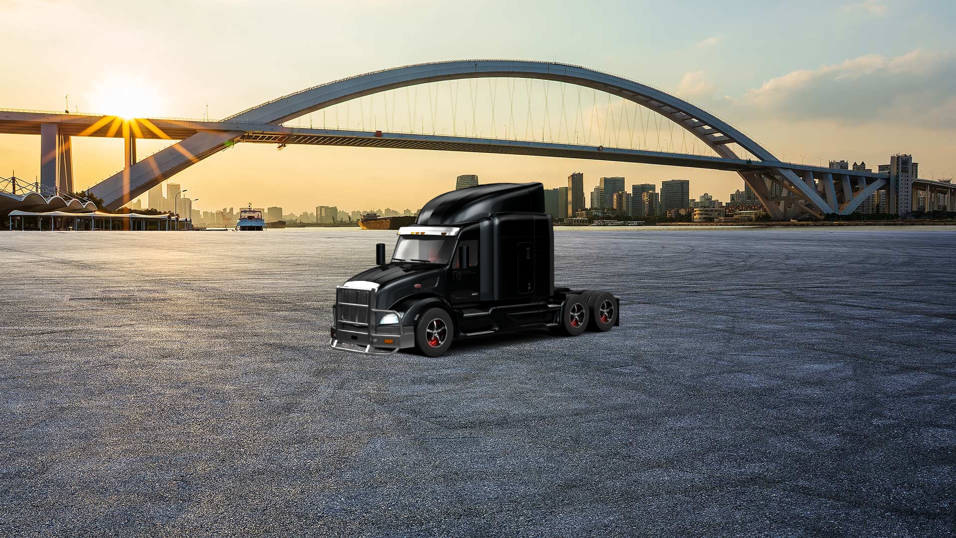 Peterbilt 579 72'' Sleeper Truck 2012 tuning