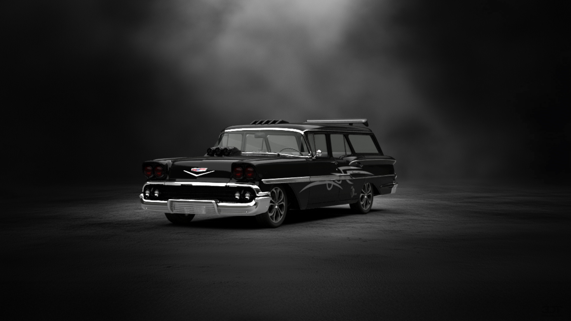 Chevrolet Brookwood Wagon 1958 tuning