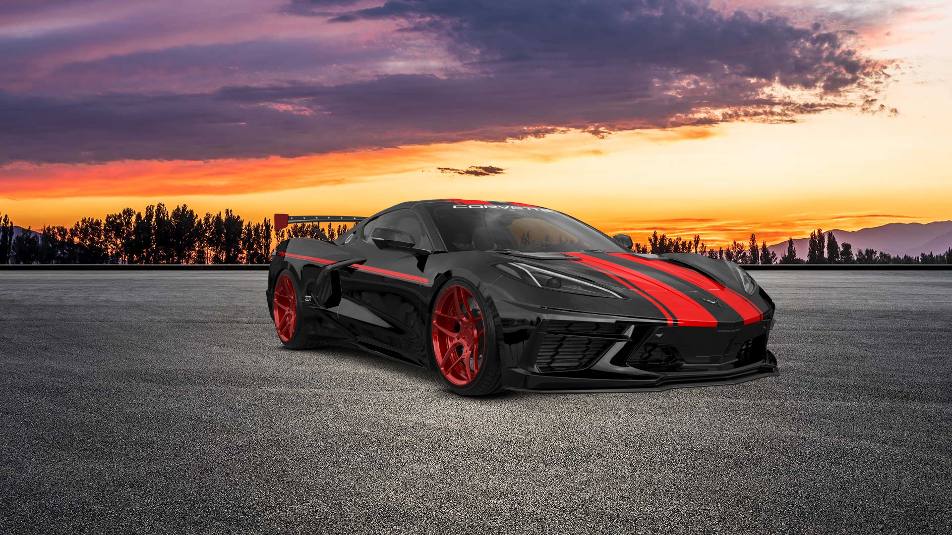 Chevrolet Corvette 2 door targa top 2020