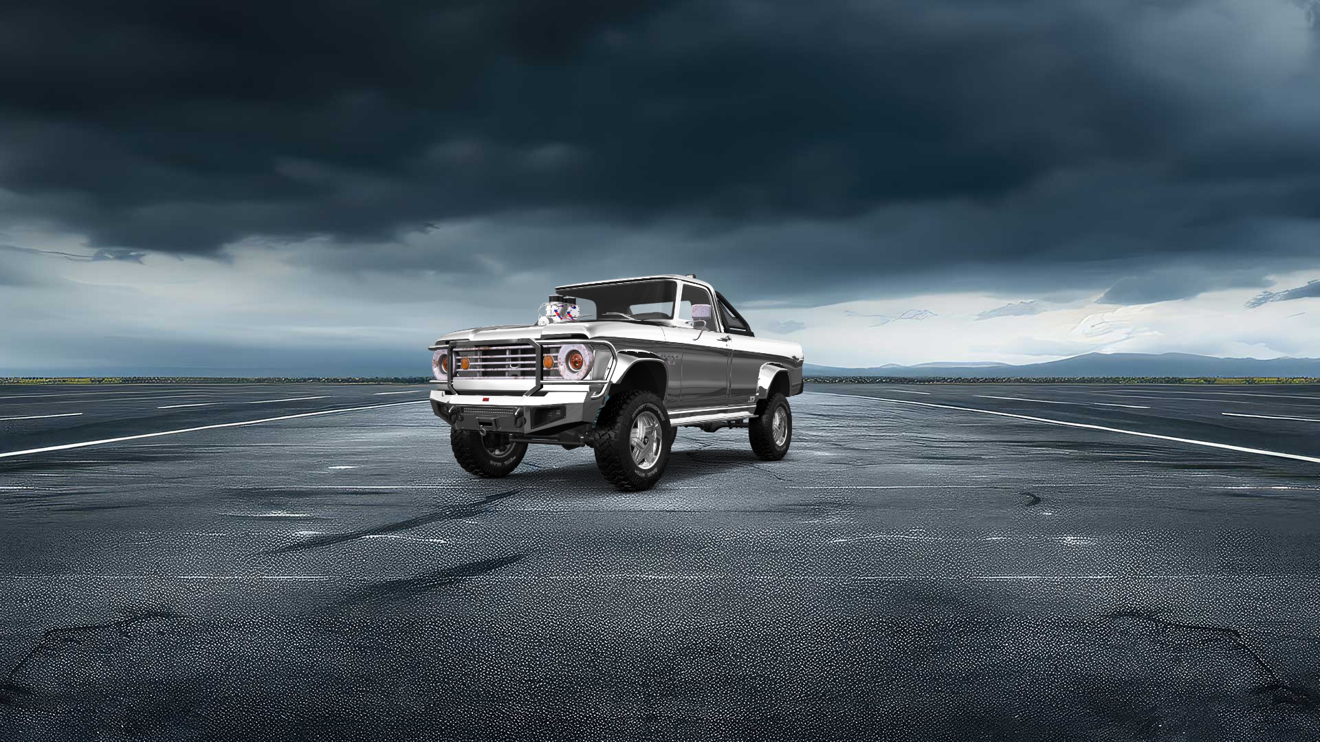Dodge Power Wagon W200 2 Door pickup truck 1966 tuning