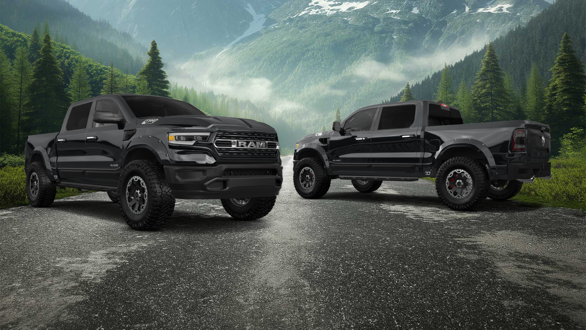 Dodge Ram 1500 4 Door Truck 2019 tuning