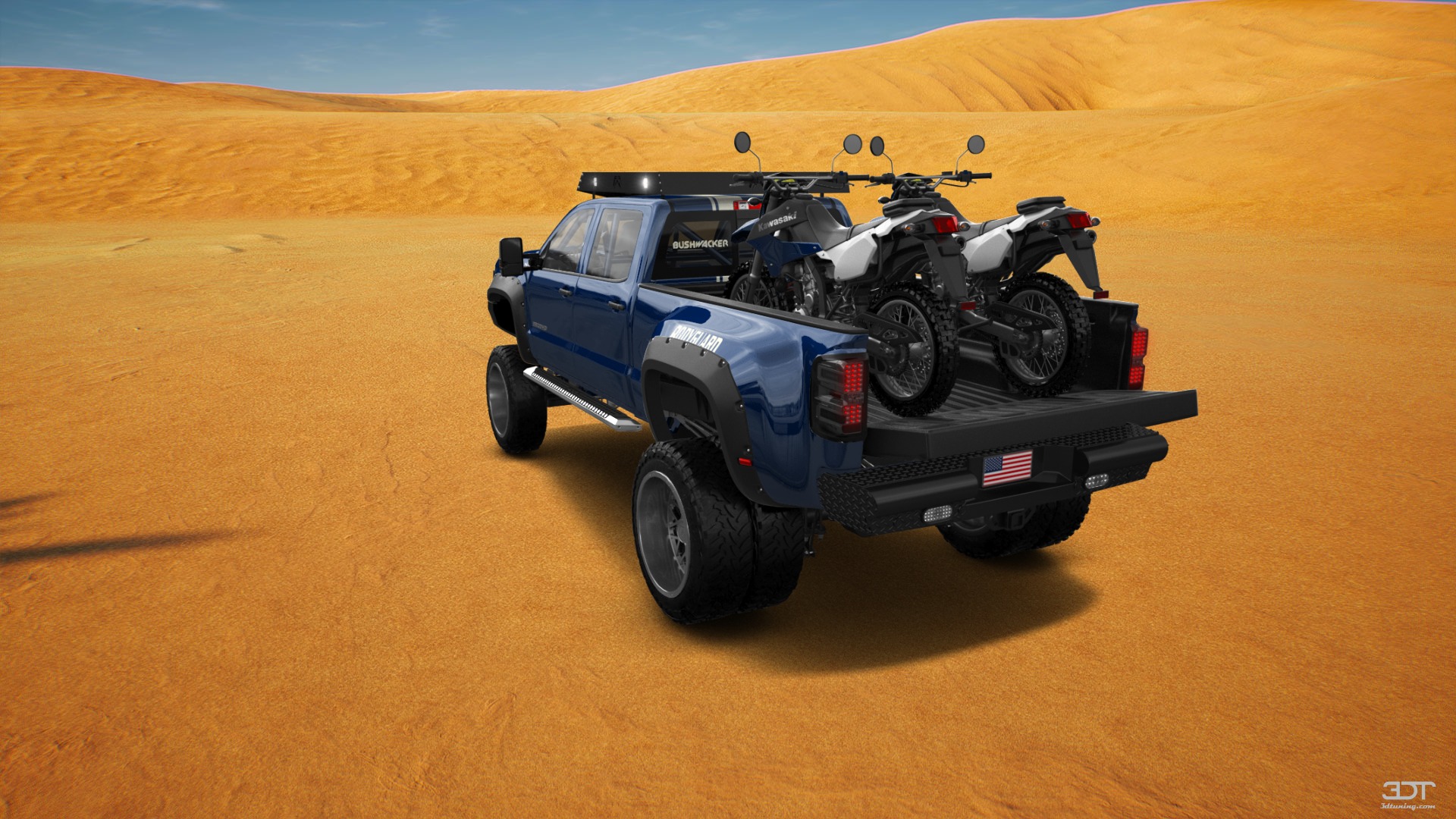 GMC Sierra 3500 HD Crew Cab 4 Door pickup truck 2015 tuning