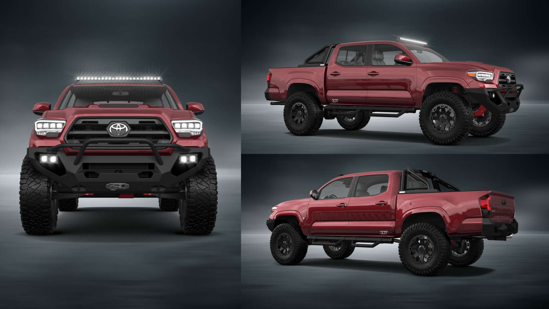 Toyota Tacoma 4 Door pickup truck 2018 tuning