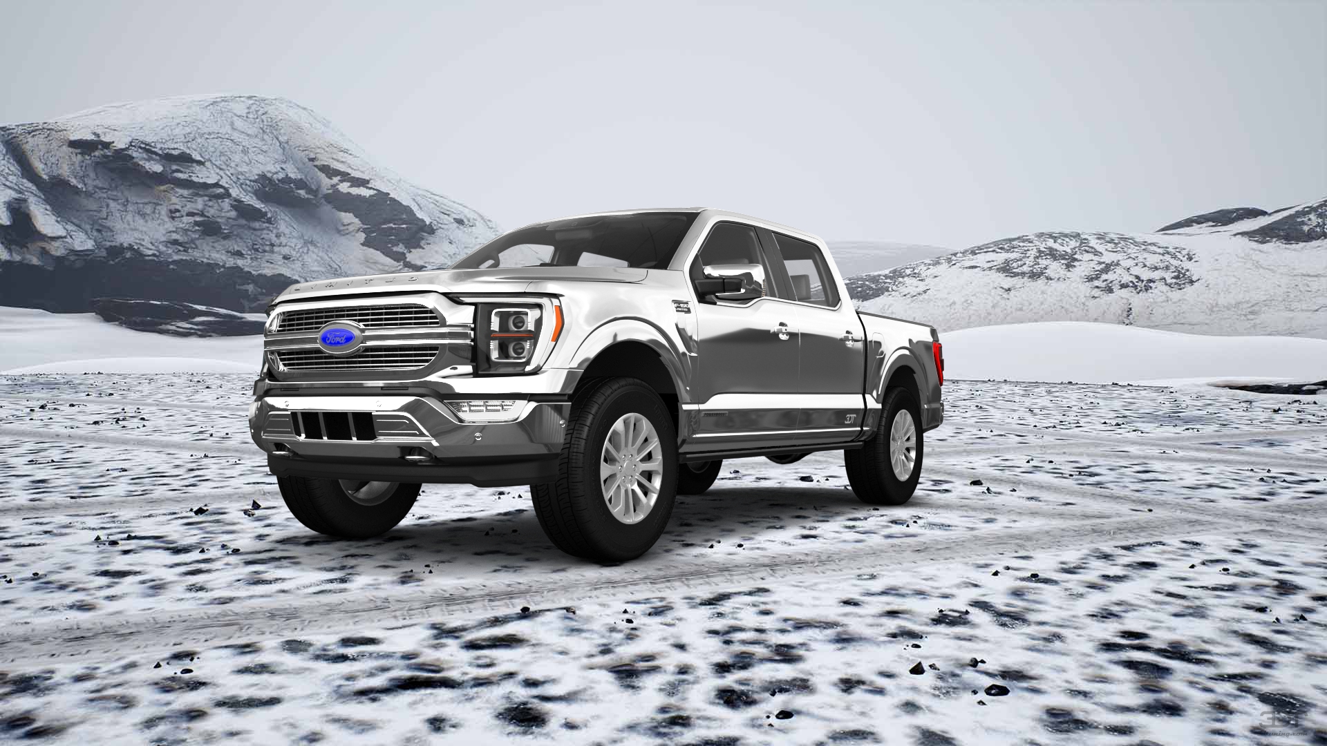 Ford F-150 SuperCrew 4 Door pickup truck 2021