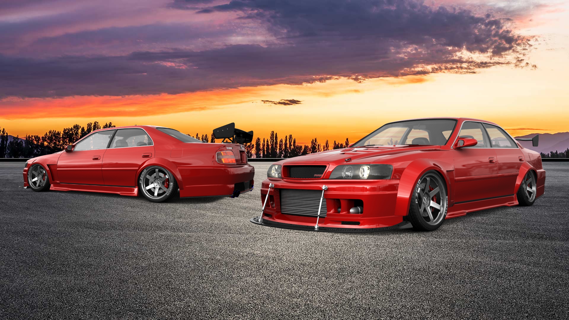 Toyota Chaser X100 Sedan 2000 tuning