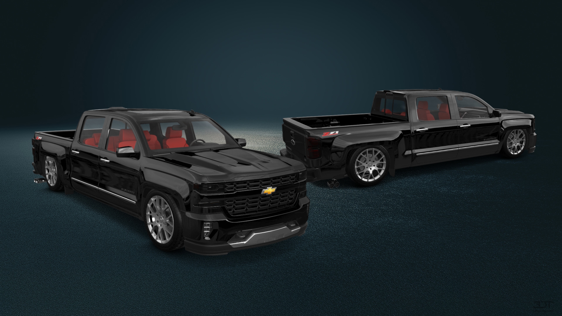 Chevrolet Silverado 1500 4 Door pickup truck 2016 tuning
