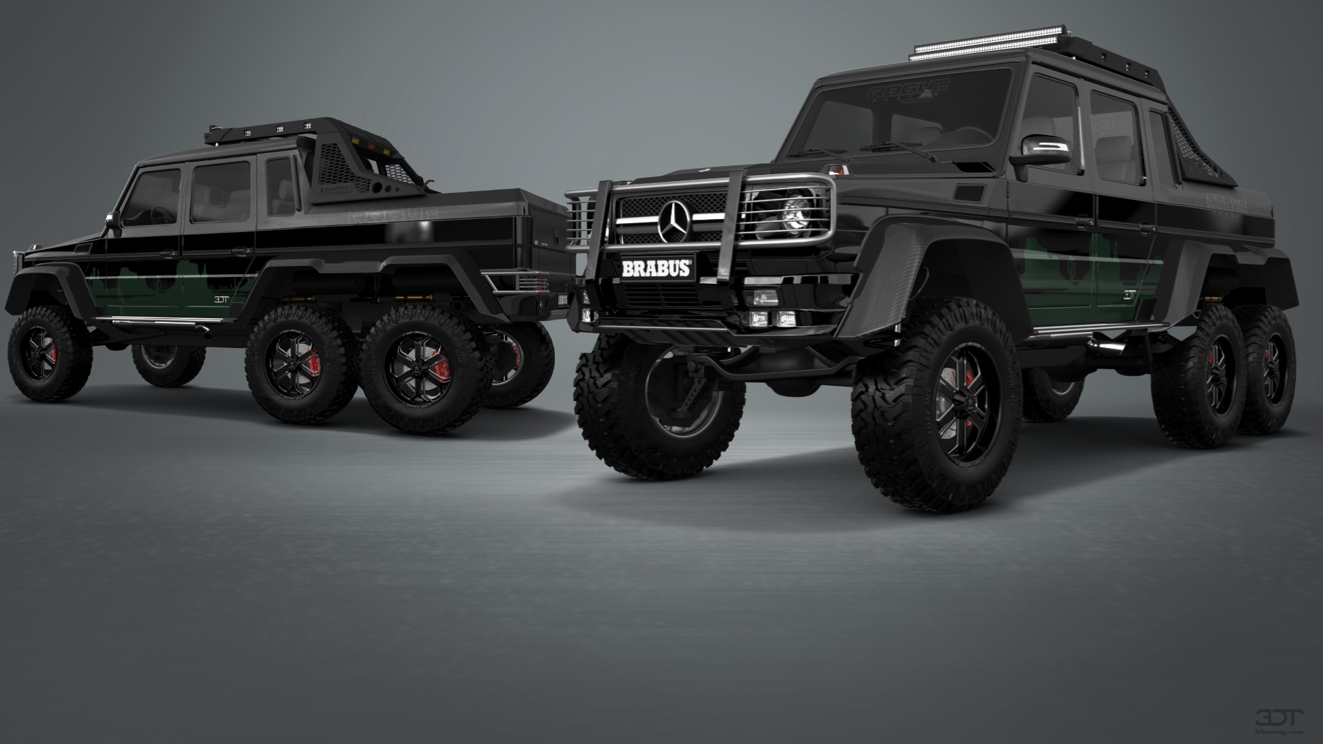 Mercedes G 63 AMG 6x6 4 Door pickup truck 2013 tuning