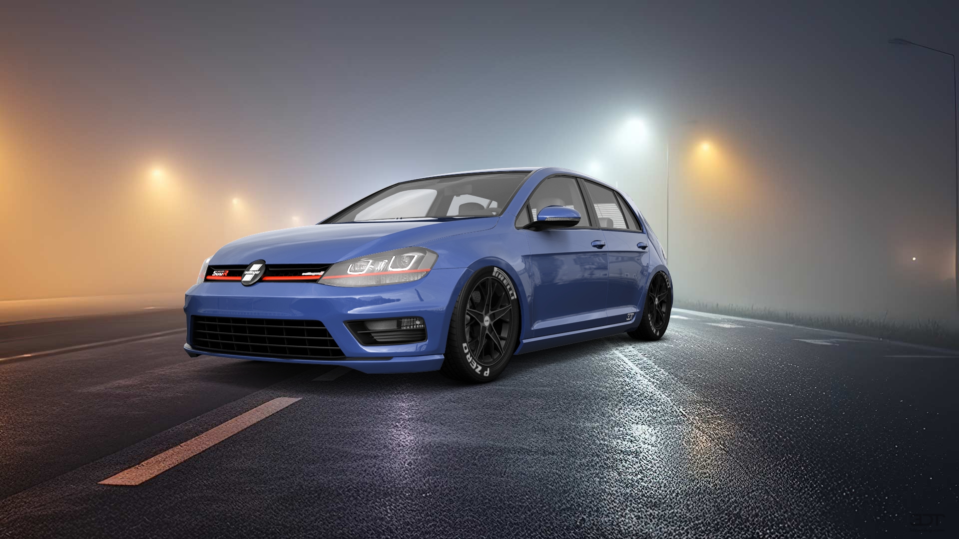 Volkswagen Golf 7 5 Door Hatchback 2013 tuning
