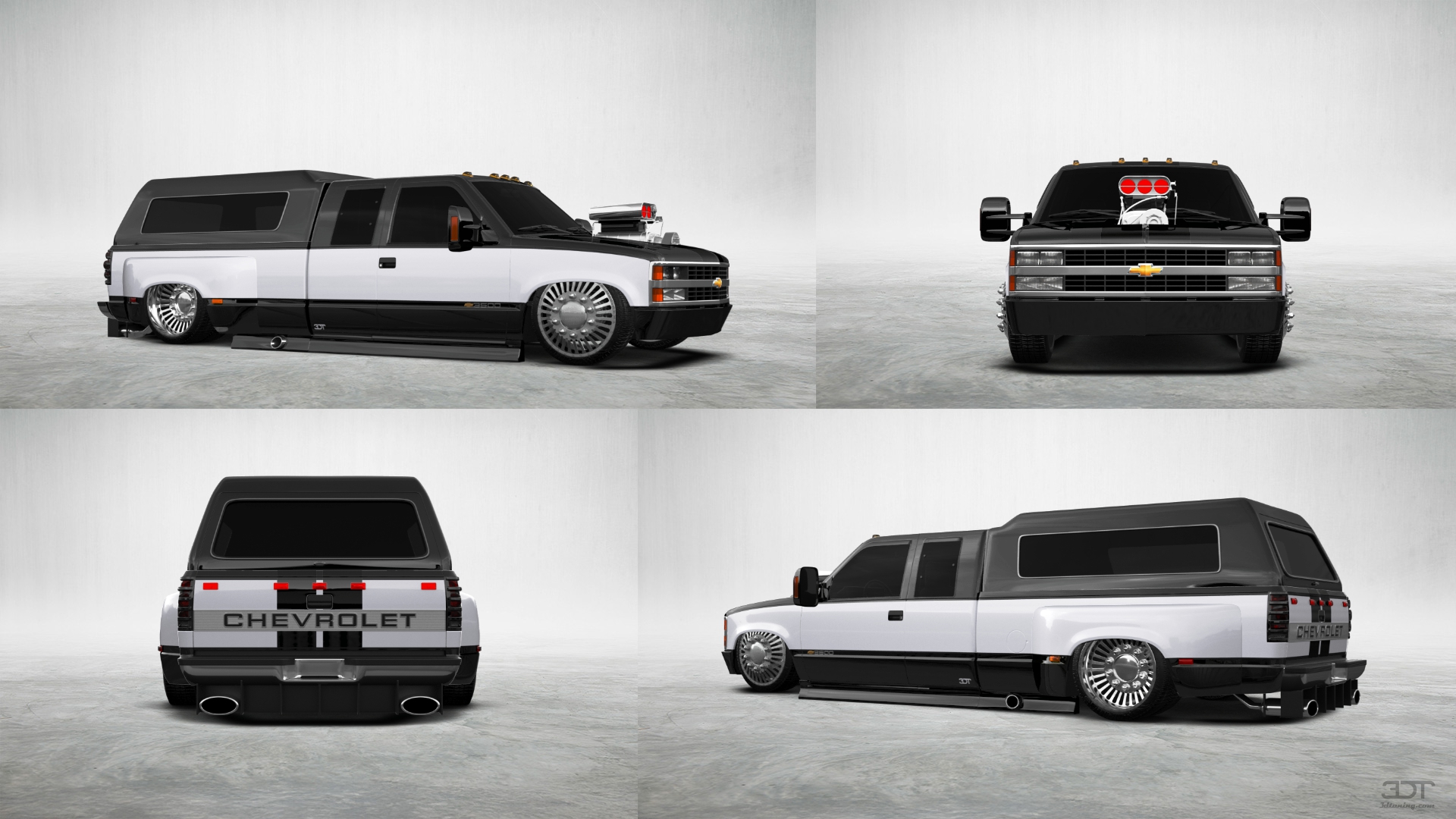 Chevrolet K3500 Extended Cab Pickup Truck 1988 tuning