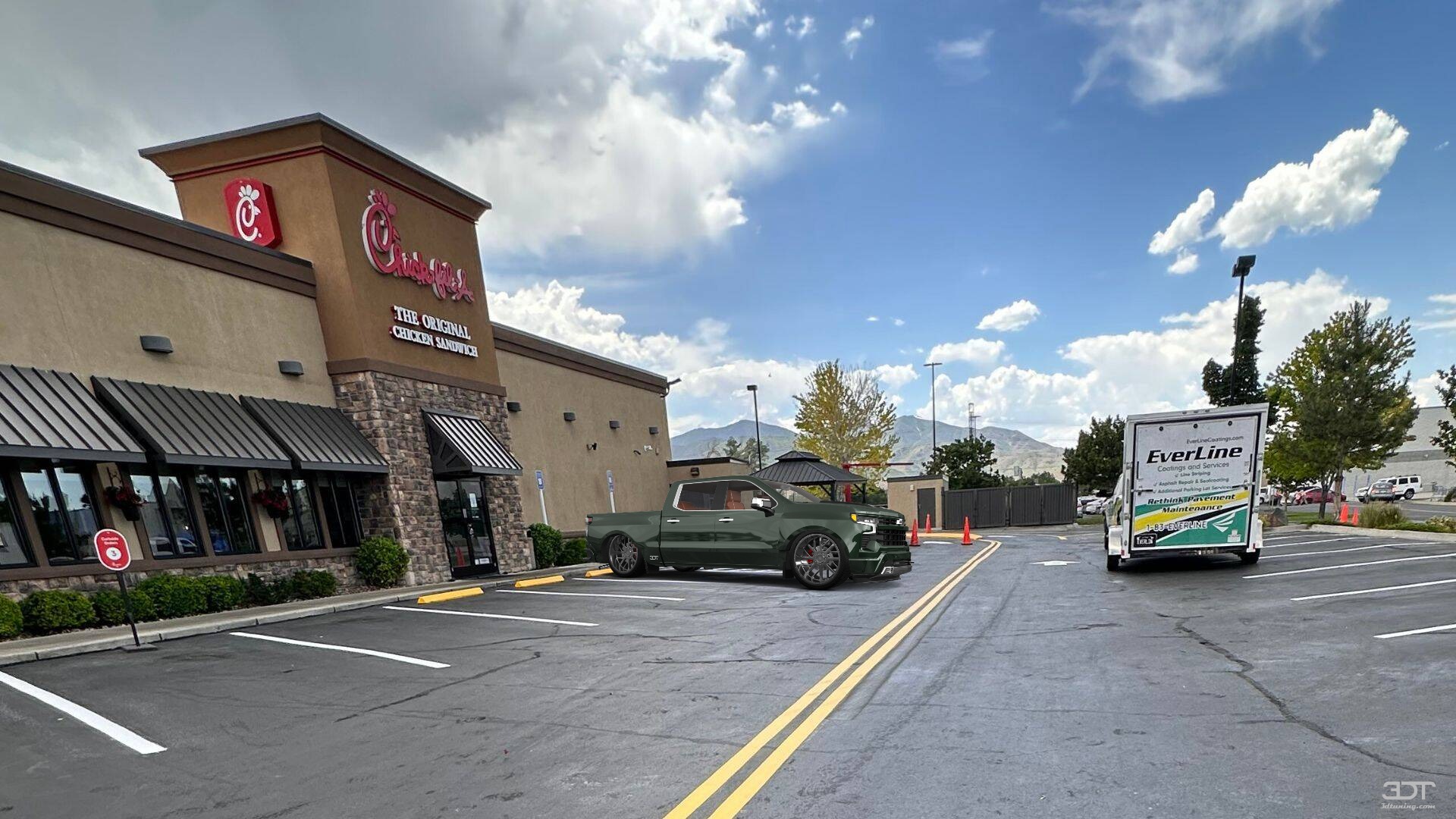 Chevrolet Silverado 1500 Crew Cab 5.8 ft box 4 Door pickup truck 2023