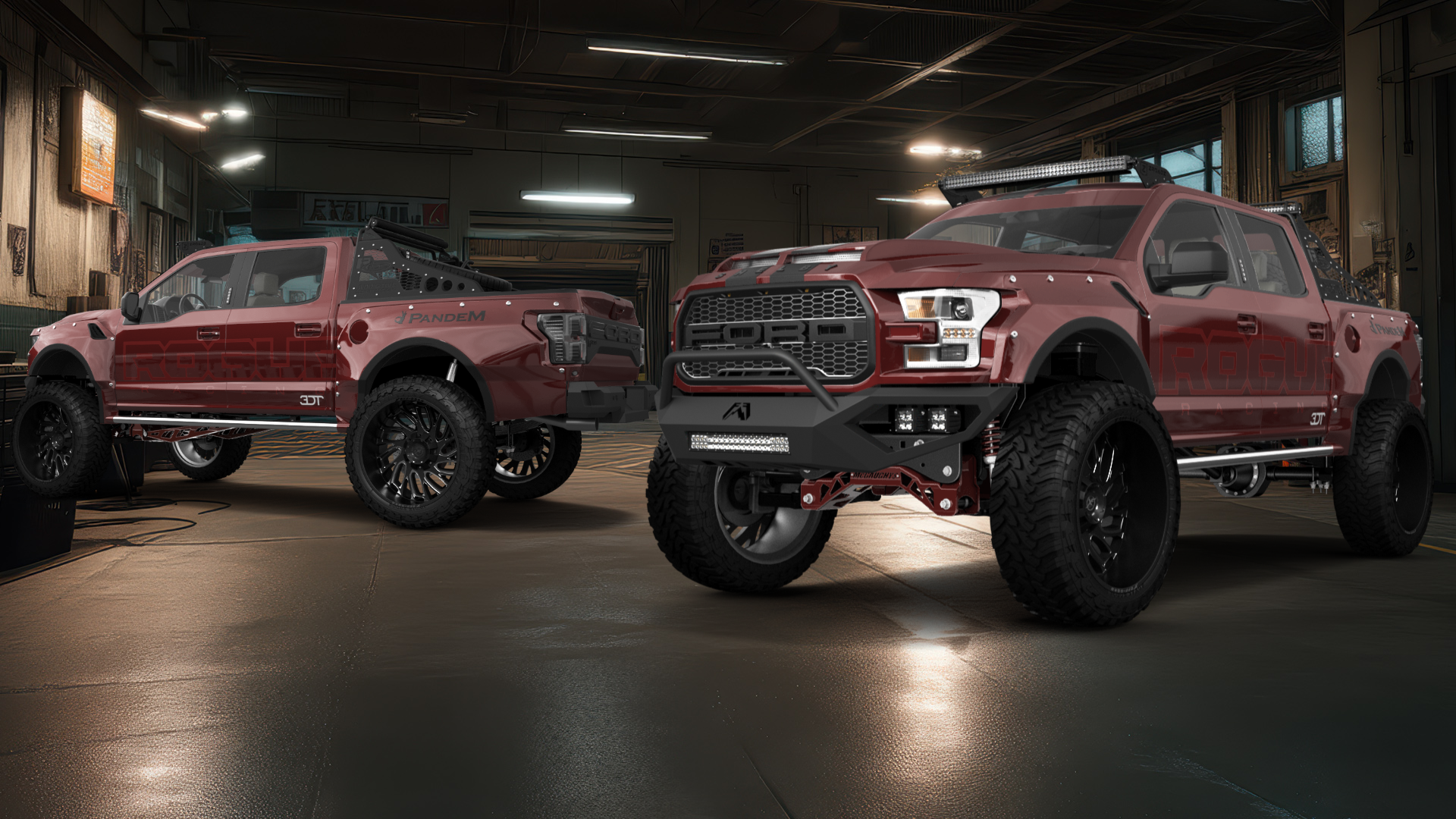 Ford F-150 Raptor 4 Door pickup truck 2017 tuning