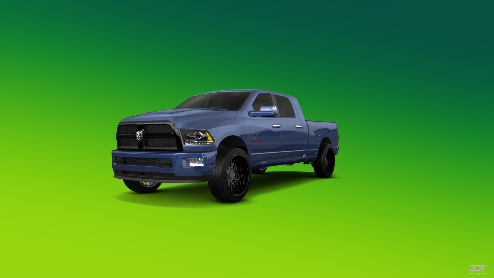 Dodge Ram 2500 Mega Cab 6.4 ft box 4 Door pickup truck 2010