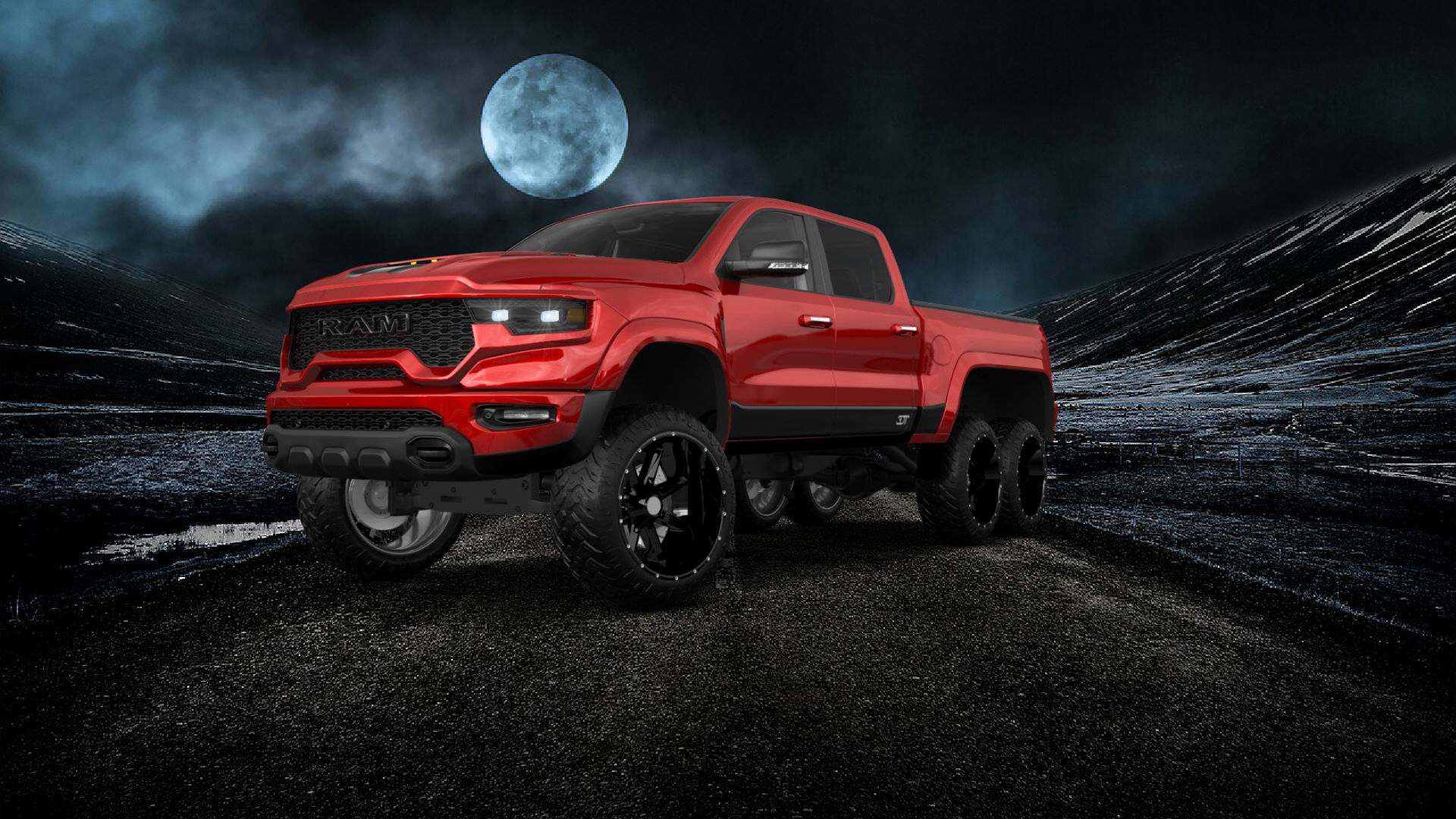 Dodge Ram Hennessey Mammoth 6X6 Truck 2021 tuning