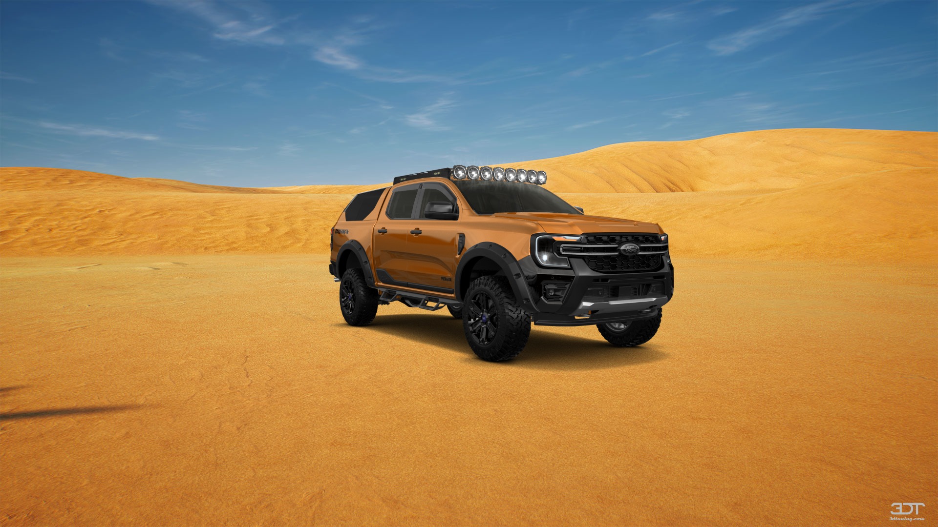 Ford Ranger 4 Door pickup truck 2022 tuning