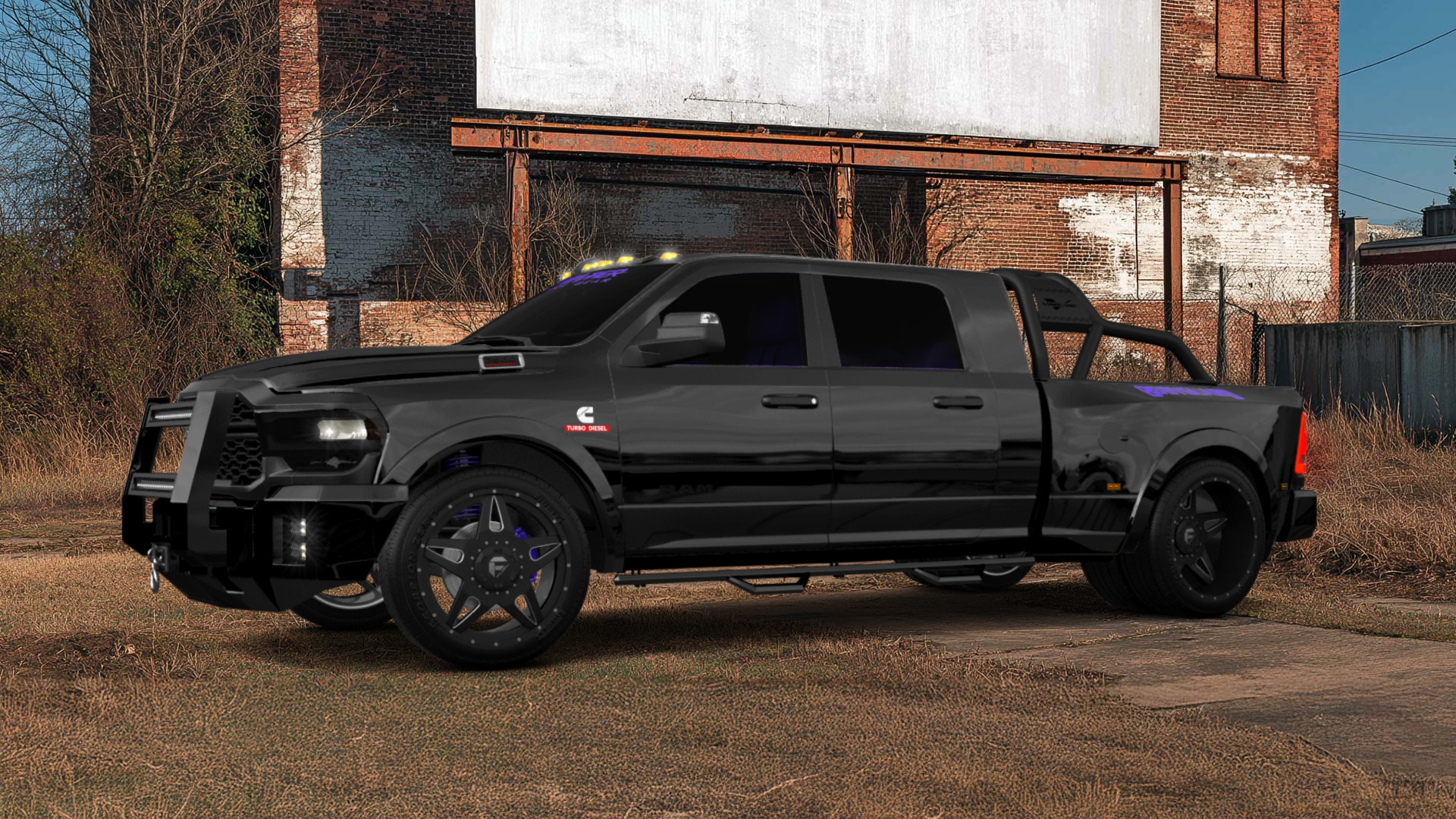 Dodge Ram 3500 4 Door pickup truck 2020 tuning