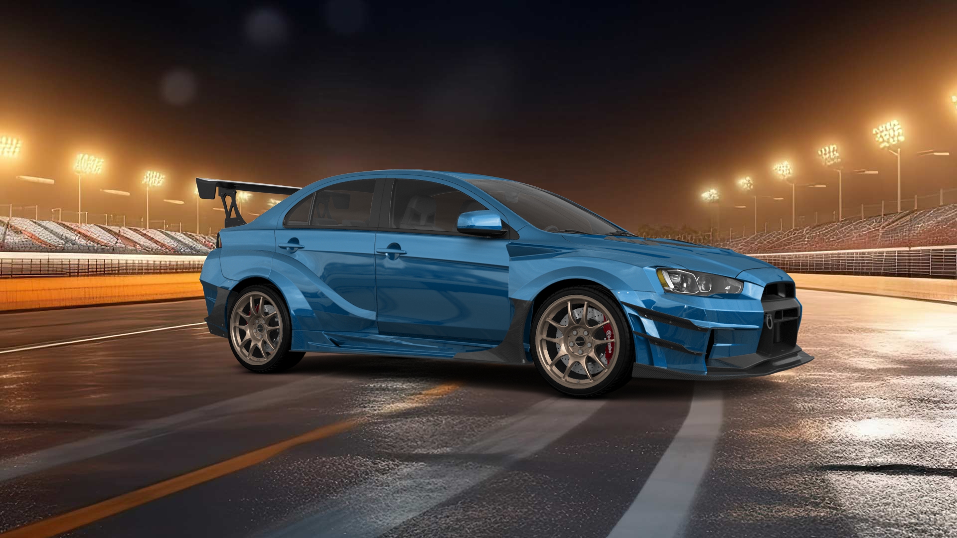 Mitsubishi Lancer Evolution X Sedan 2008