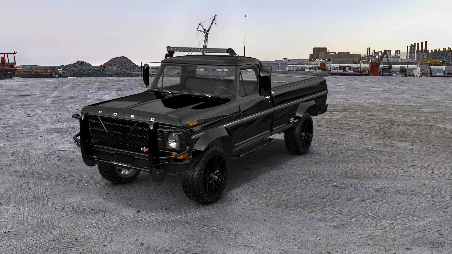 Ford F-250 2 Door pickup truck 1971