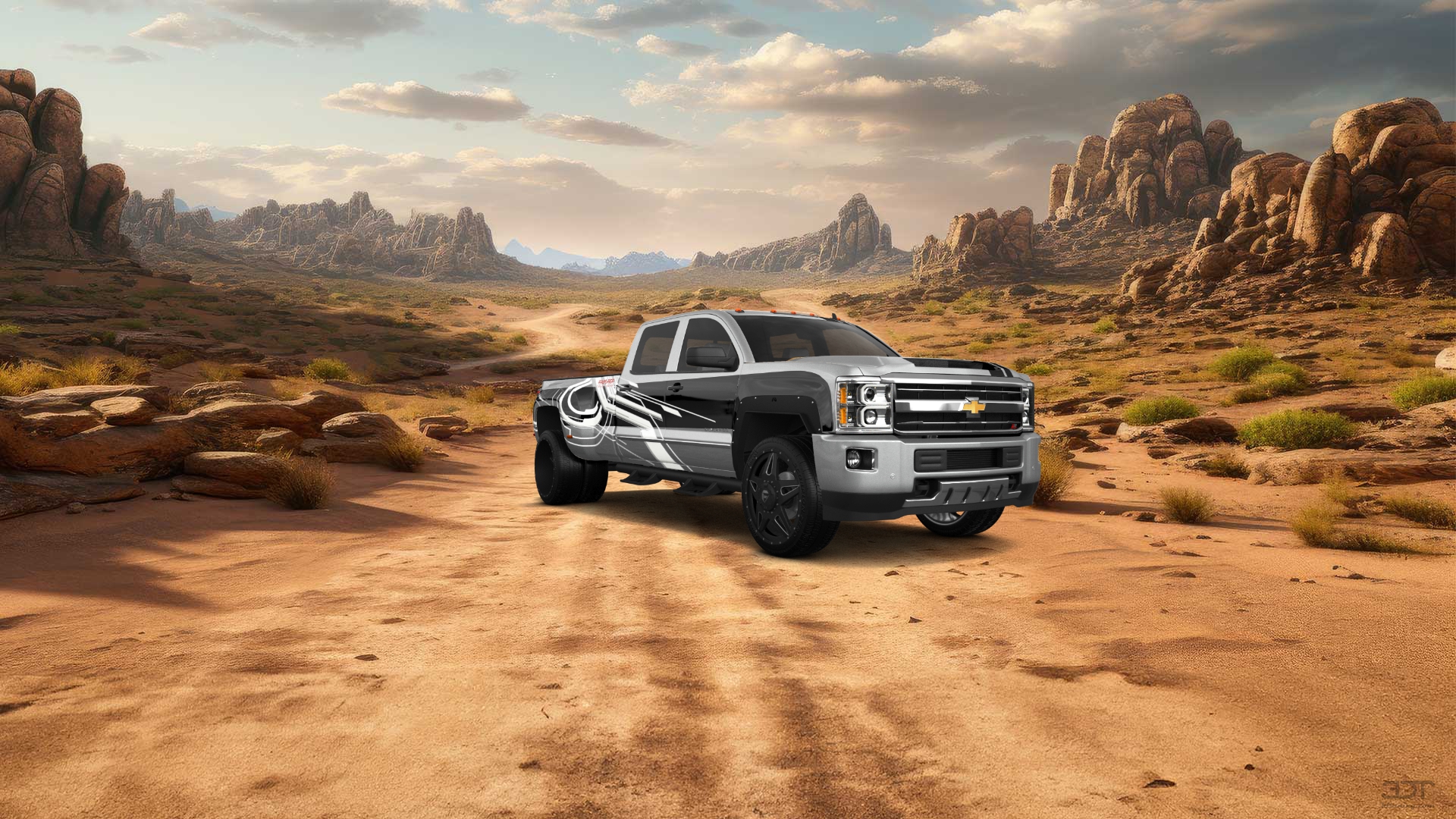Chevrolet Silverado 3500 4 Door pickup truck 2015
