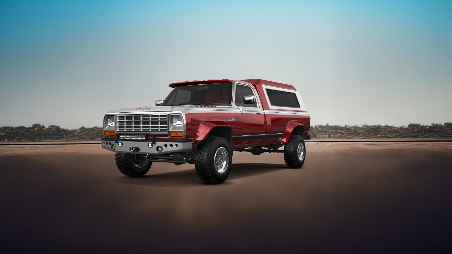 Dodge Ram 250 Regular Cab 2 Door pickup truck 1983 tuning