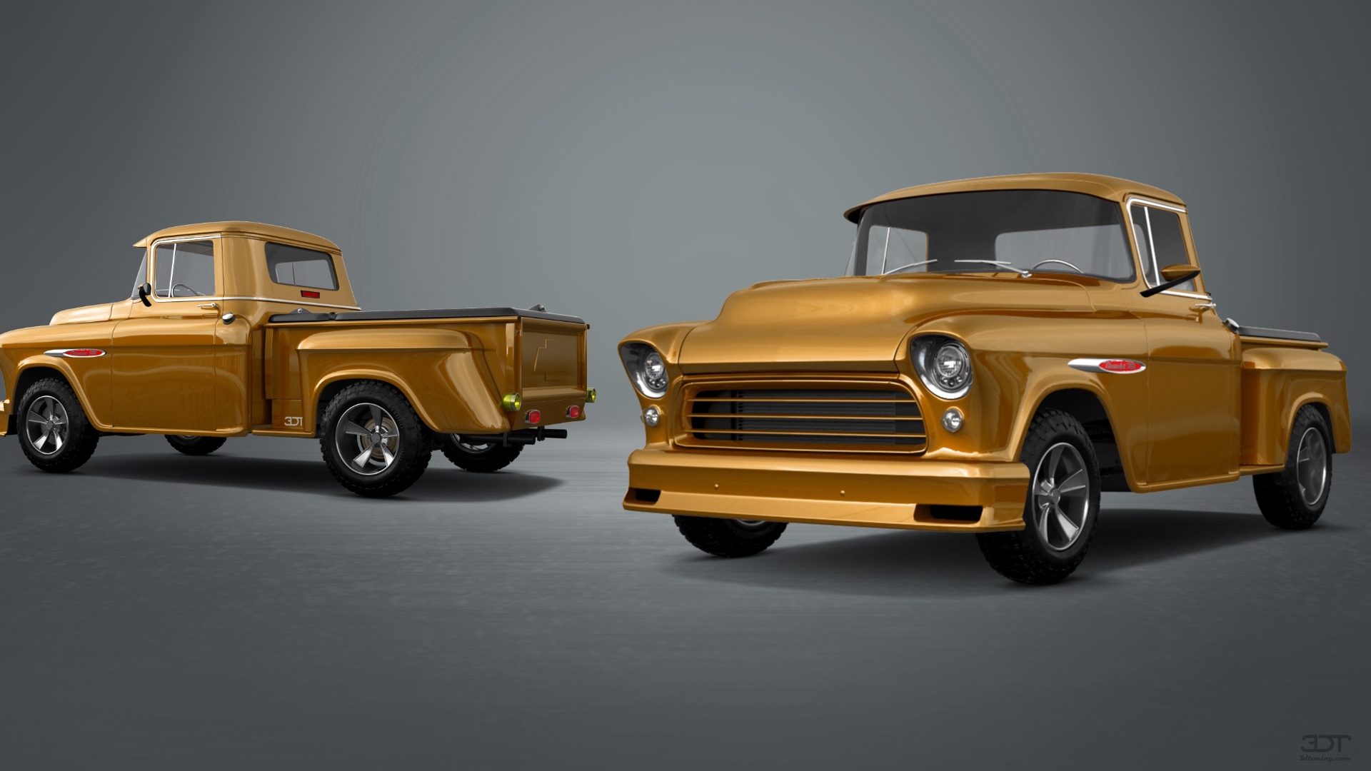 Chevrolet 3100 2 Door pickup truck 1955 tuning