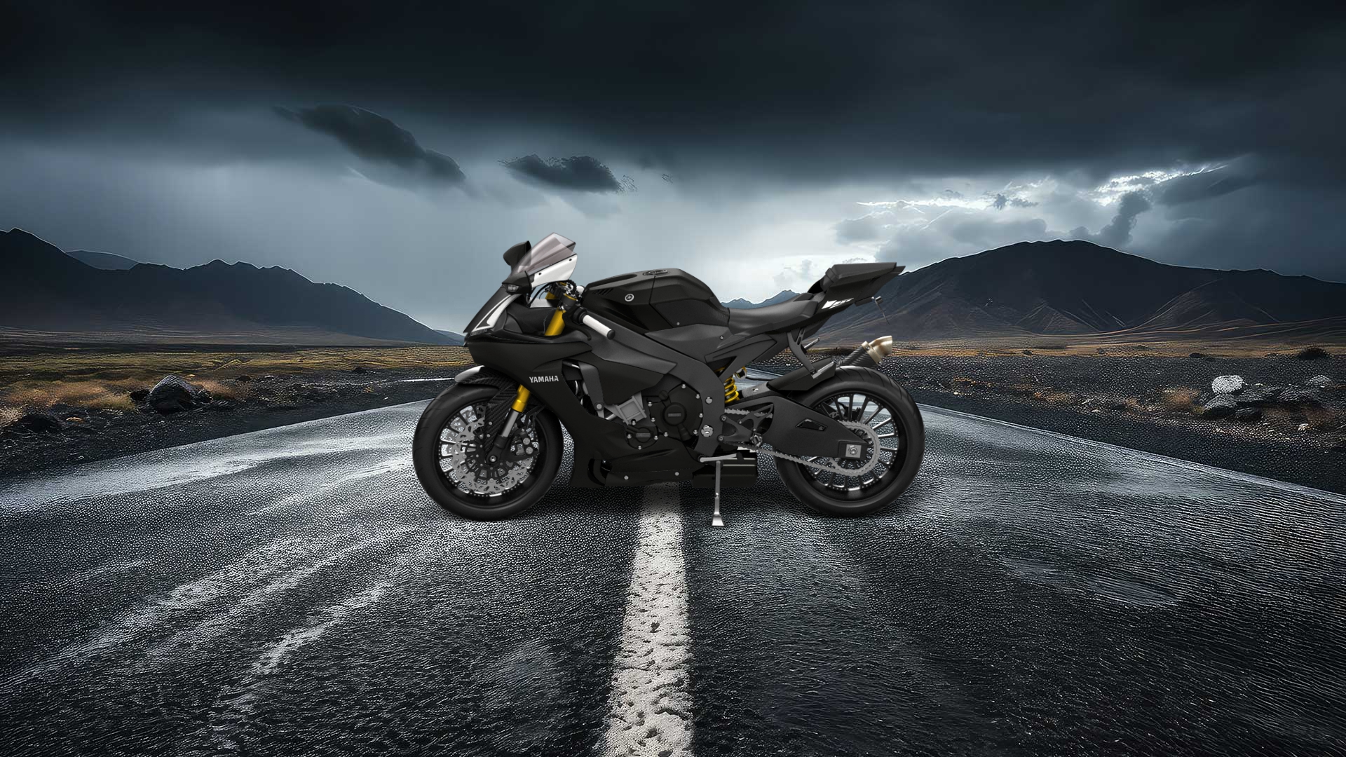 Yamaha YZF R1 Sport Bike 2015 tuning