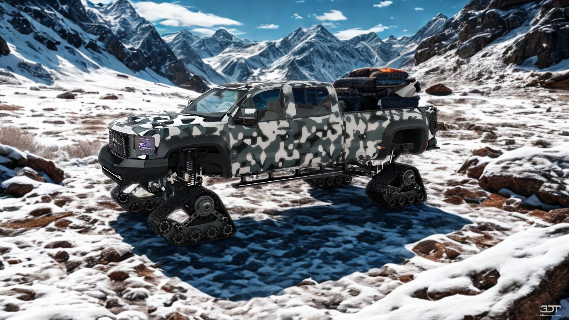 GMC Sierra 3500 HD Crew Cab 4 Door pickup truck 2015 tuning