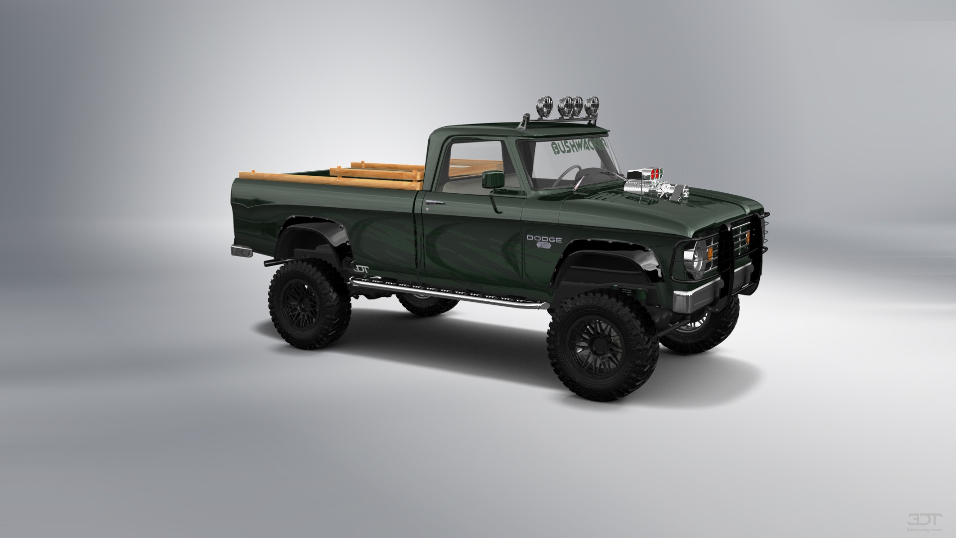 Dodge Power Wagon W200 2 Door pickup truck 1966