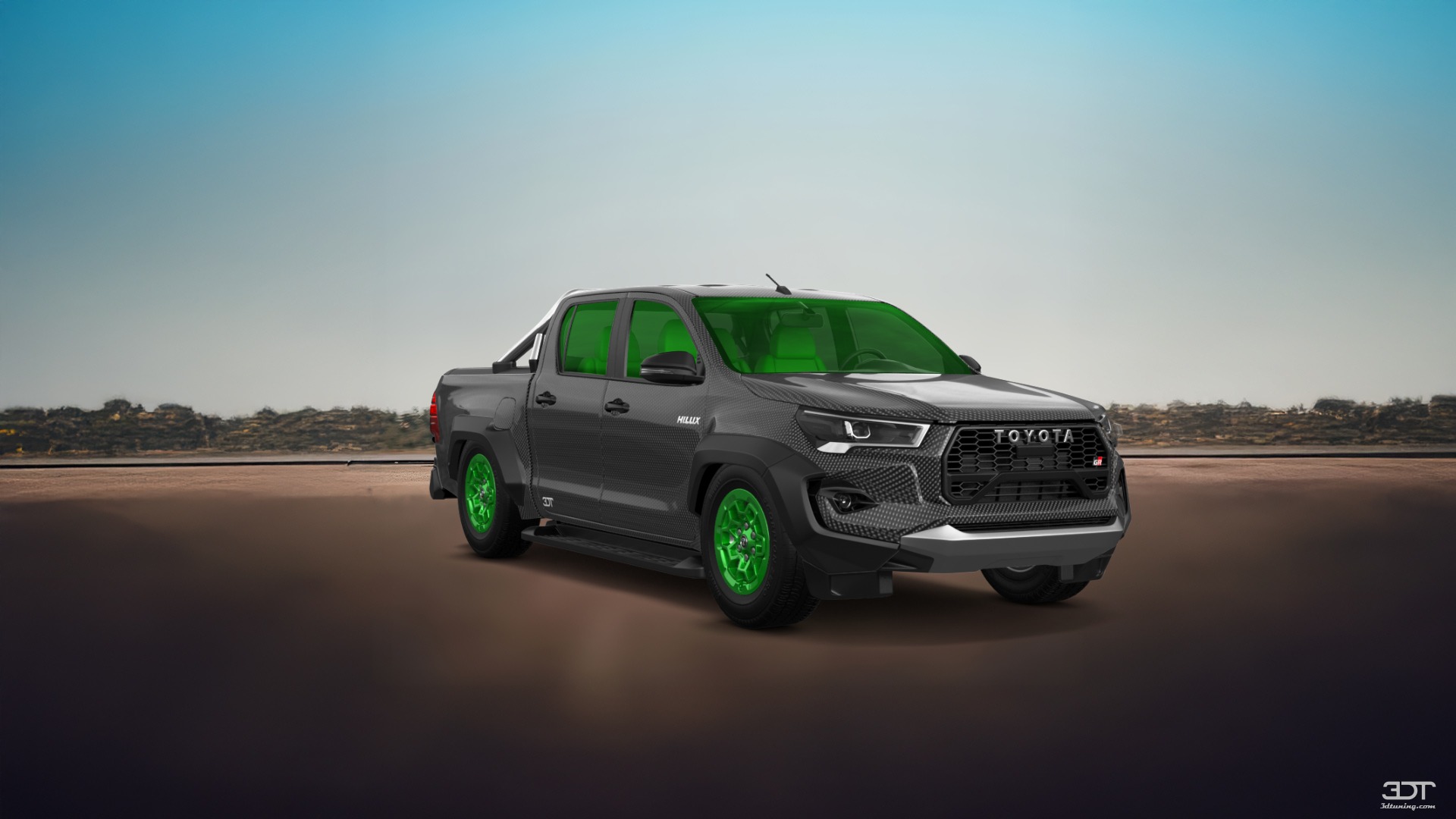 Toyota Hilux Double Cab 4 Door pickup truck 2015 tuning