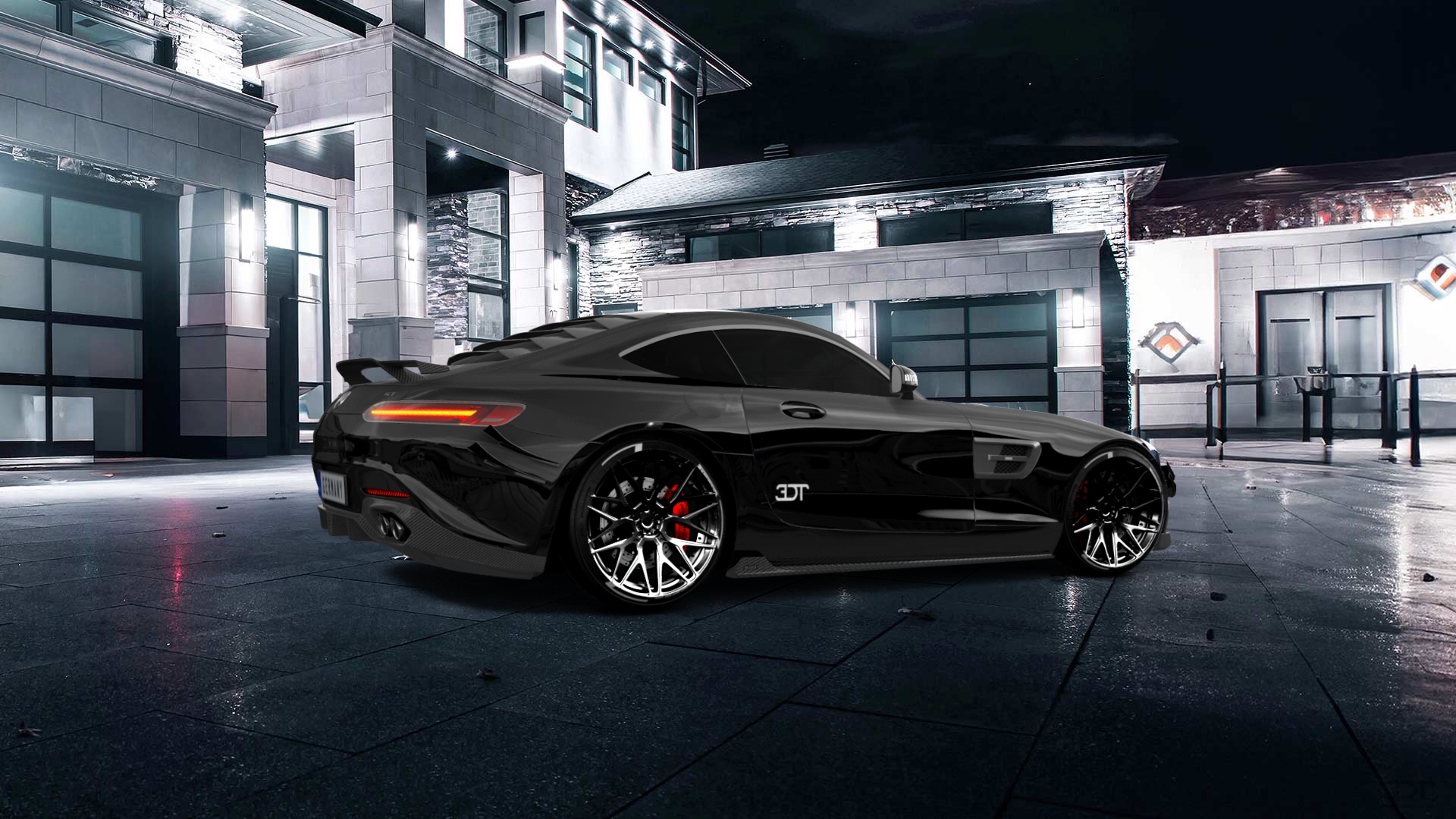 Mercedes AMG GT 2 door fastback coupe 2015 Bilder
