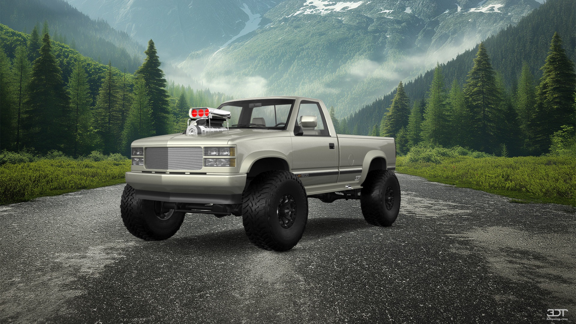 Chevrolet K1500 Regular Cab Fleetside Pickup 1988