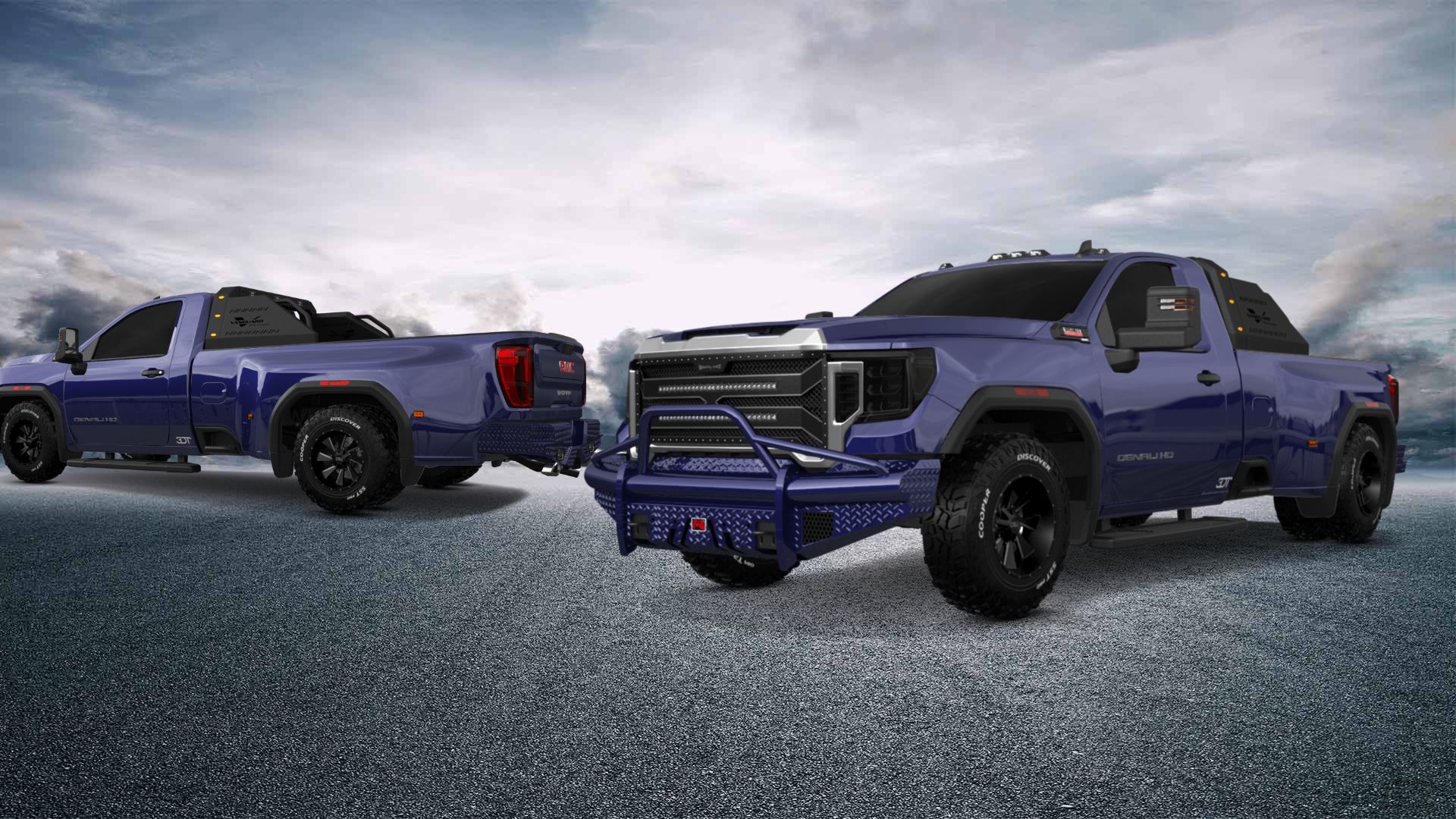 GMC Sierra 3500 HD 2 Door pickup truck 2020 tuning