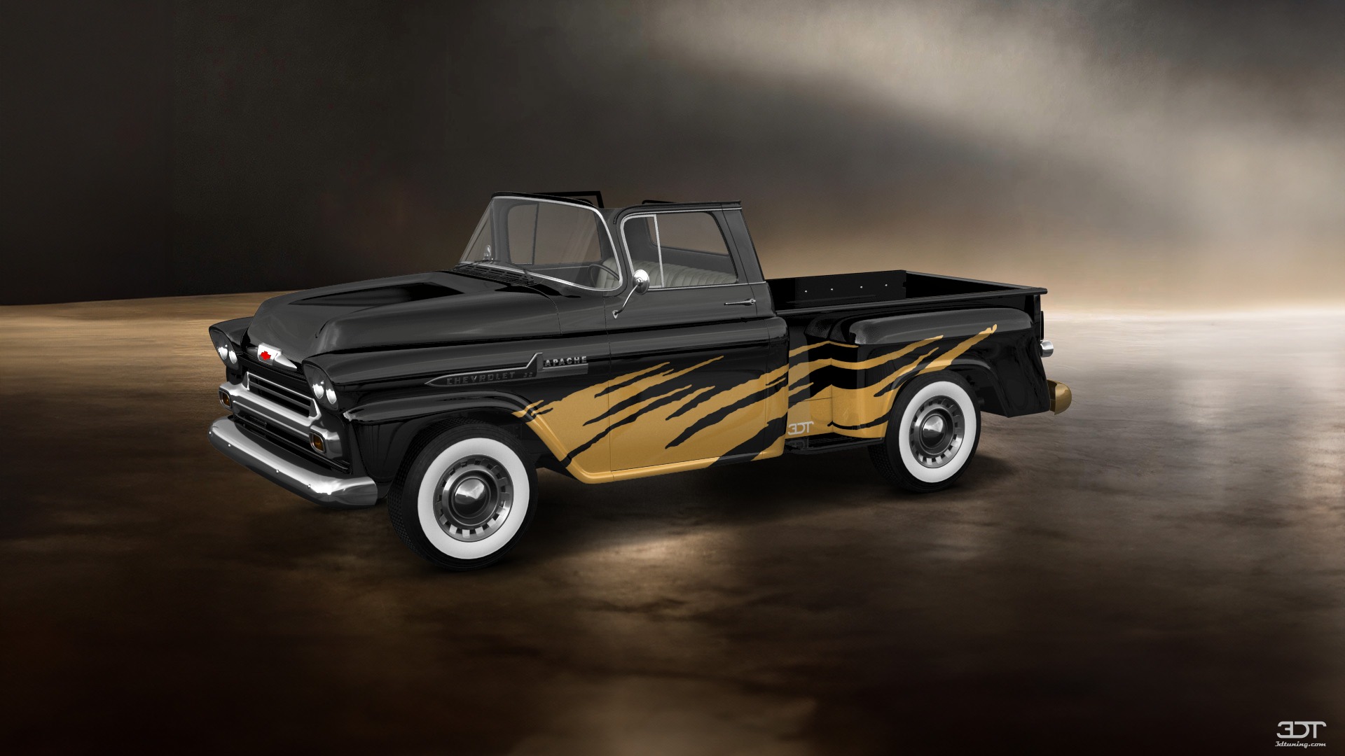 Chevrolet Apache Stepside 2 Door pickup truck 1959 tuning