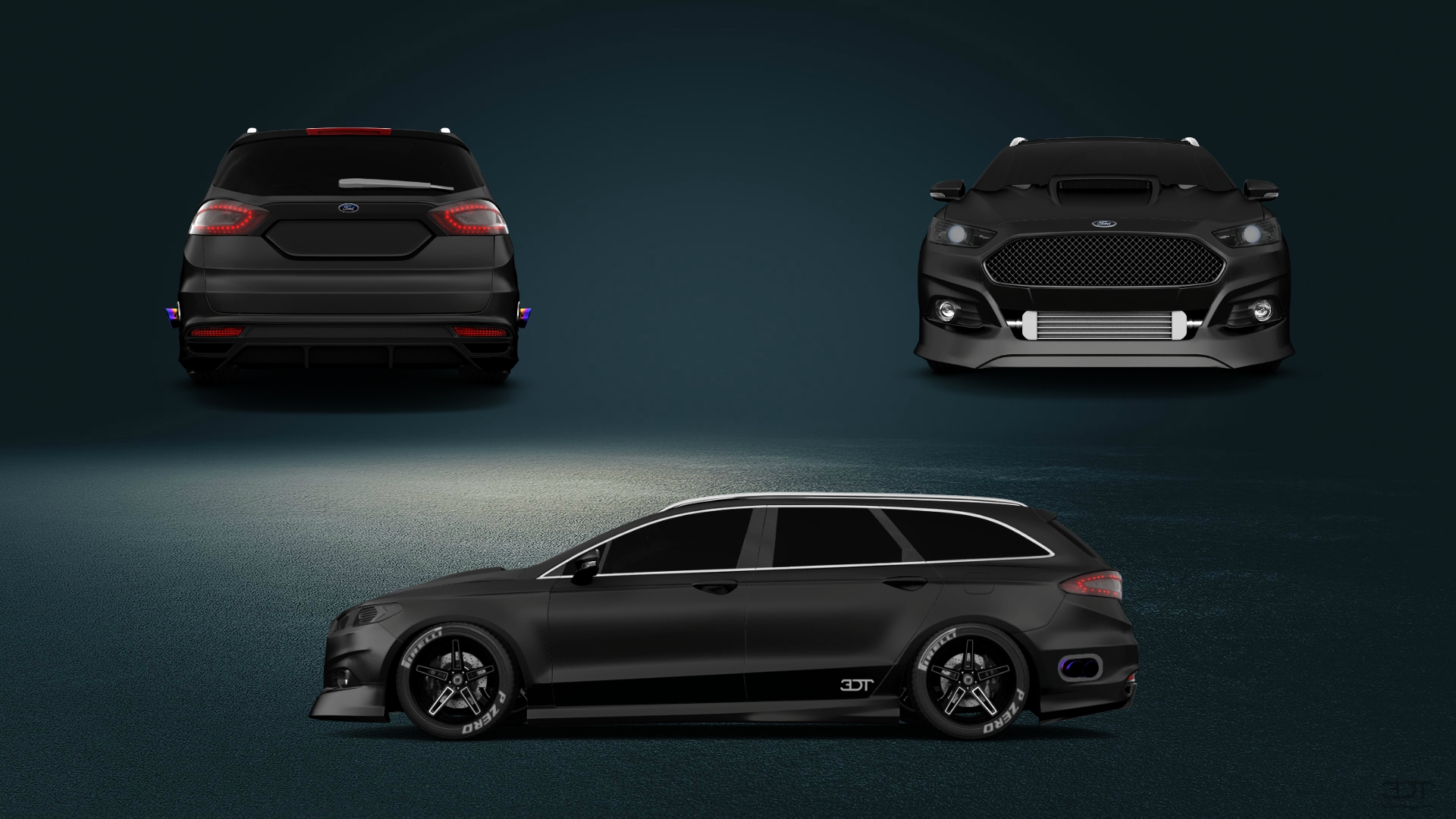 Ford Mondeo 5 Door Estate 2015 tuning