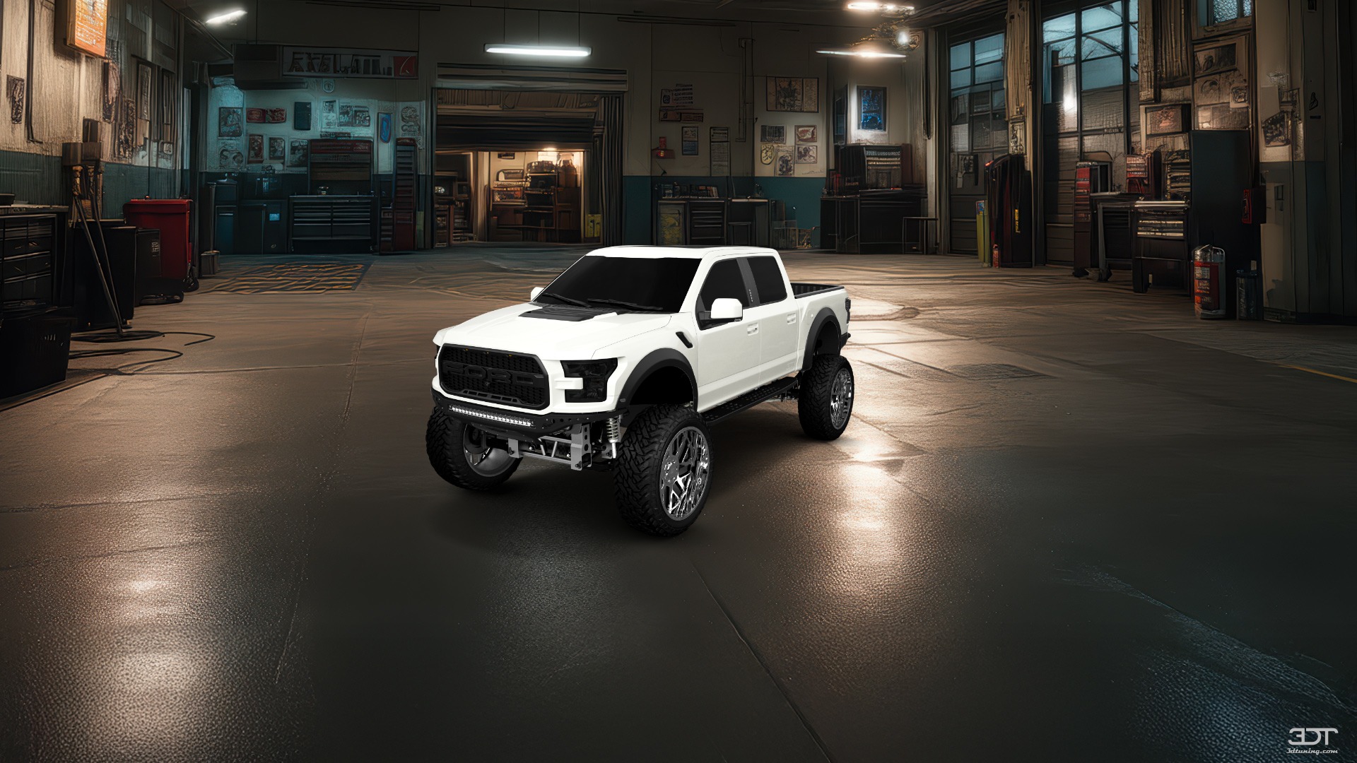 Ford F-150 Raptor 4 Door pickup truck 2017 tuning