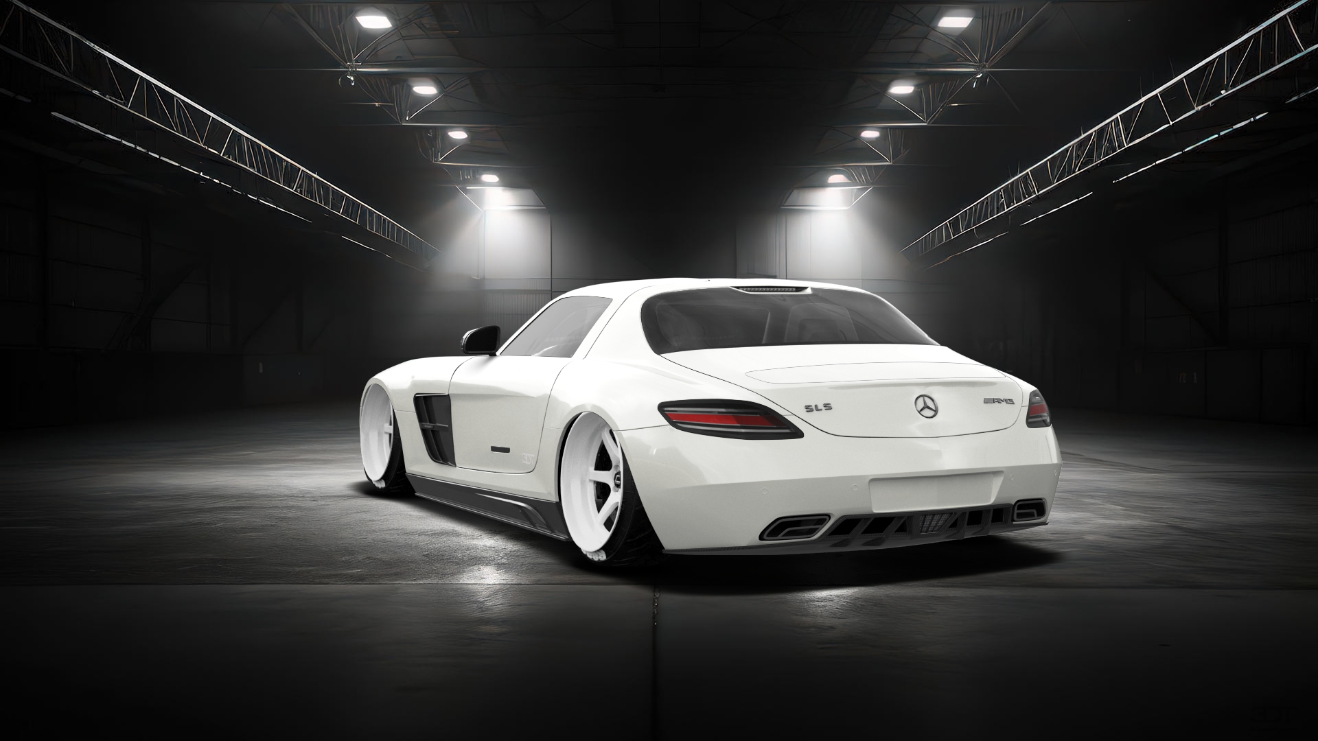 Mercedes SLS 2 Door Coupe 2011 tuning