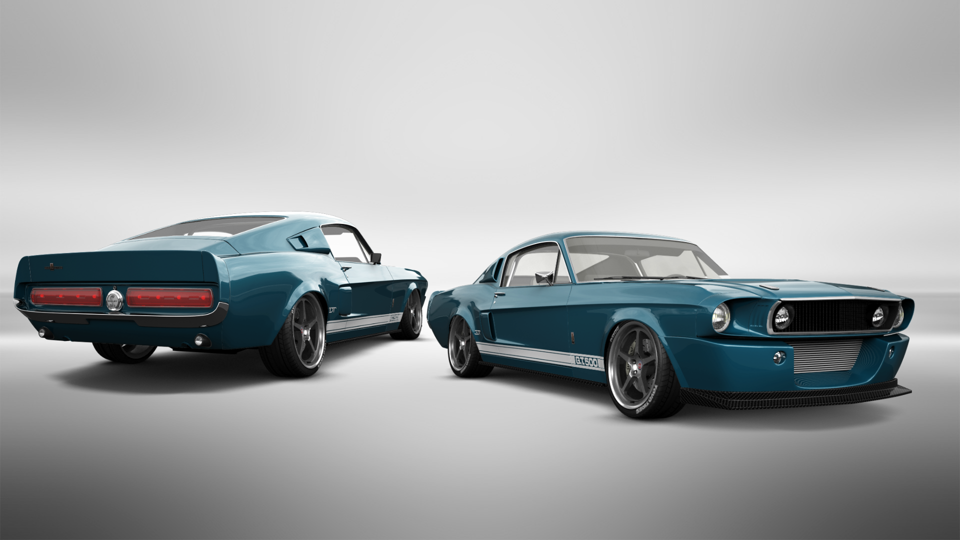 Mustang GT500 2 Door Coupe 1968 tuning