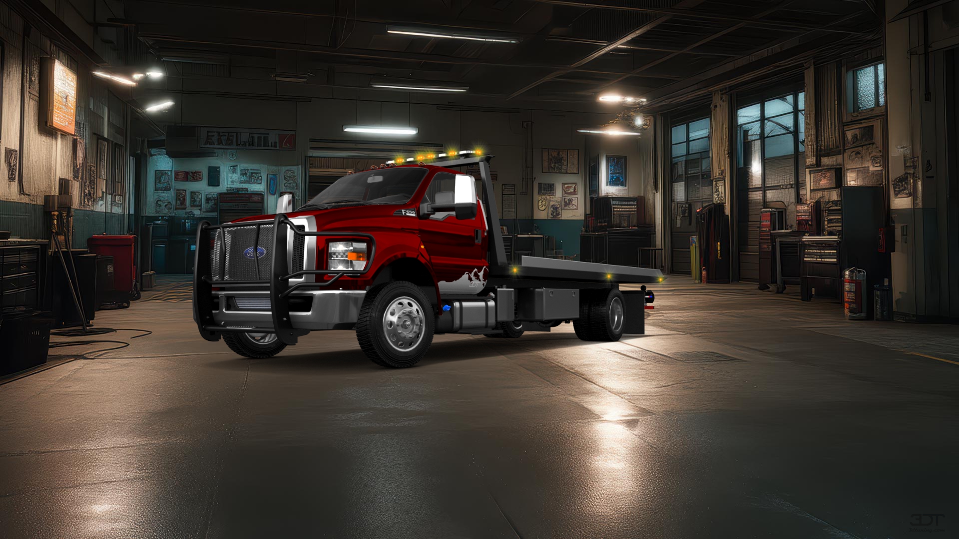 Ford F-650 Tow Truck Pickup 2016 tuning