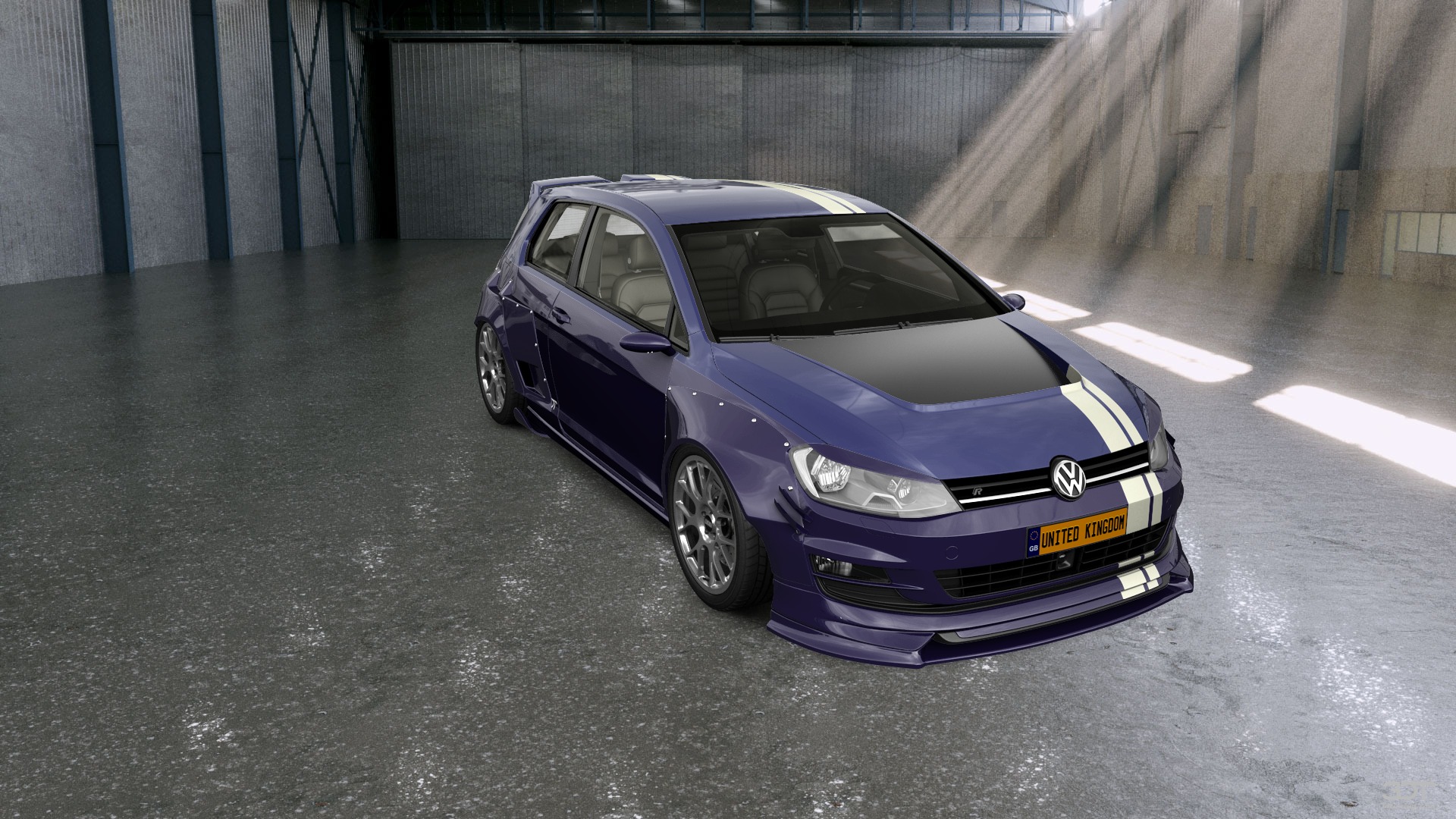 Volkswagen Golf 7 3 Door Hatchback 2013 tuning