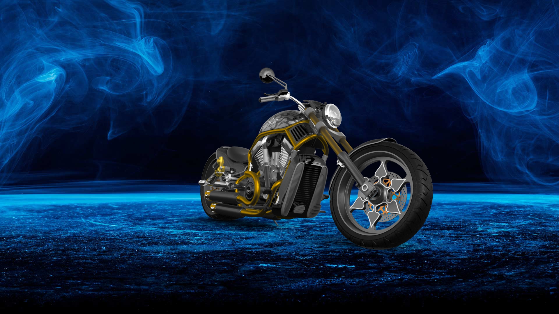 Harley-Davidson Custom Chopper Cruiser 2011 tuning