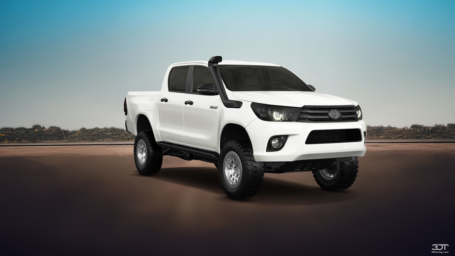 Toyota Hilux Double Cab 4 Door pickup truck 2015 tuning