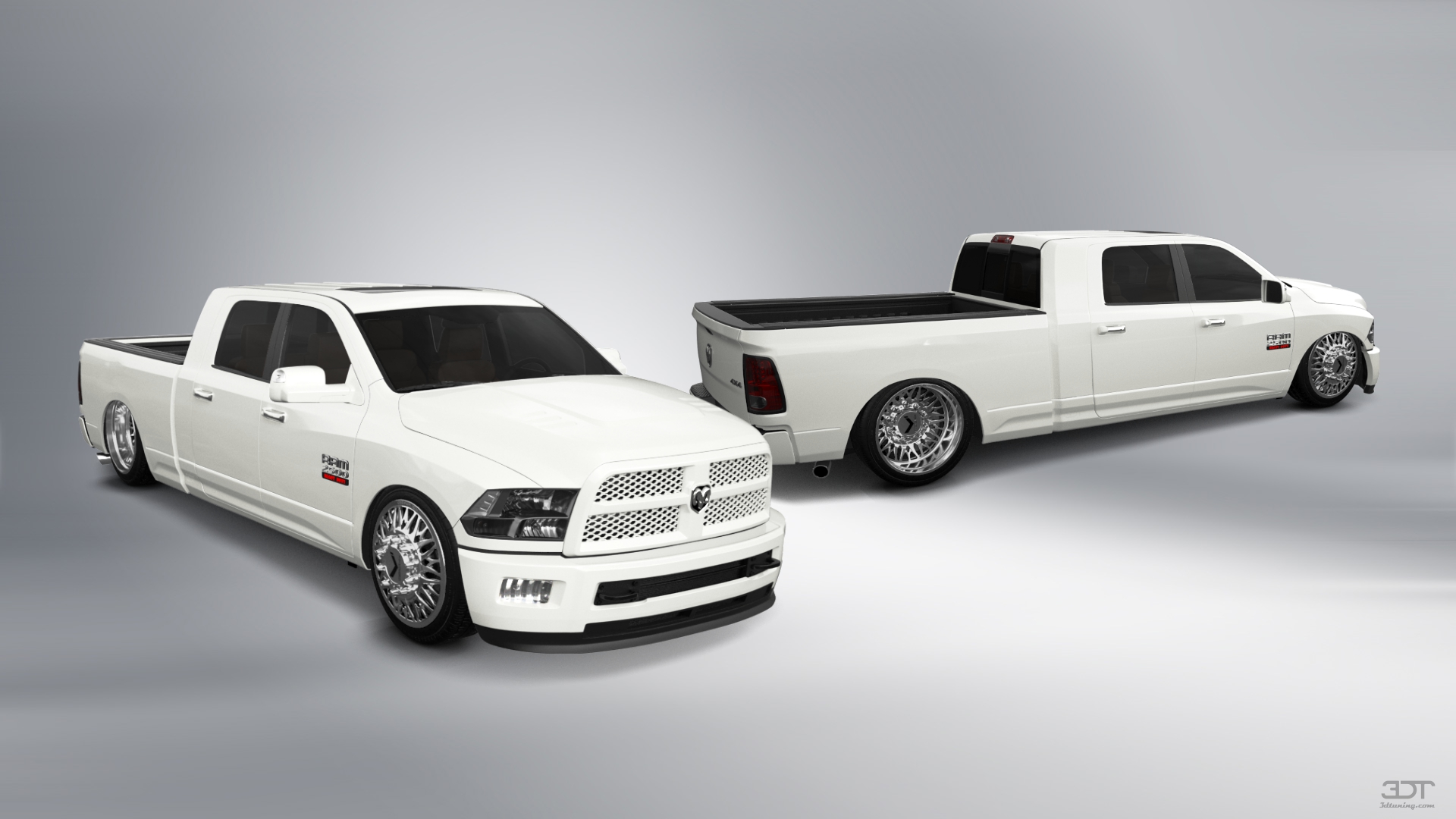 Dodge Ram 2500 Mega Cab 6.4 ft box 4 Door pickup truck 2010