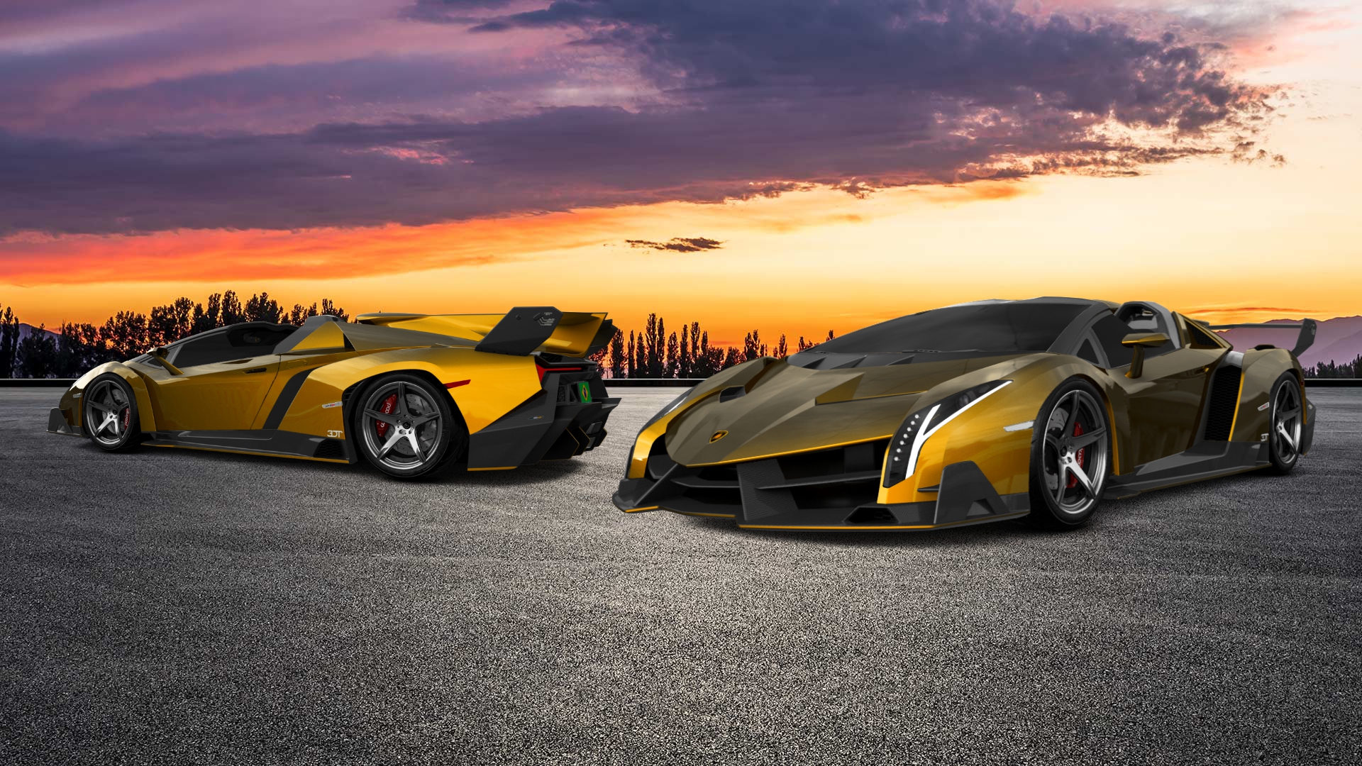 Lamborghini Veneno Roadster 2013 tuning
