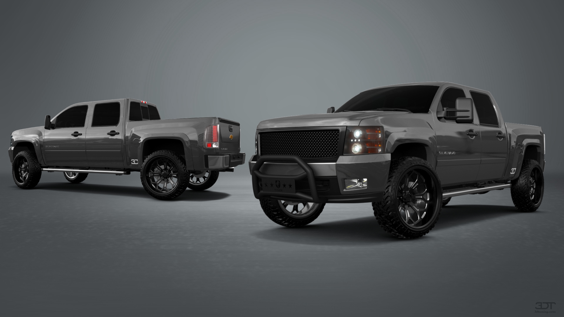 Chevrolet Silverado 1500 Crew Cab 4 Door pickup truck 2007 tuning