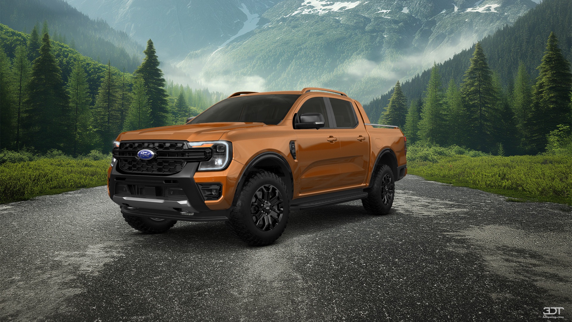 Ford Ranger 4 Door pickup truck 2022 Images