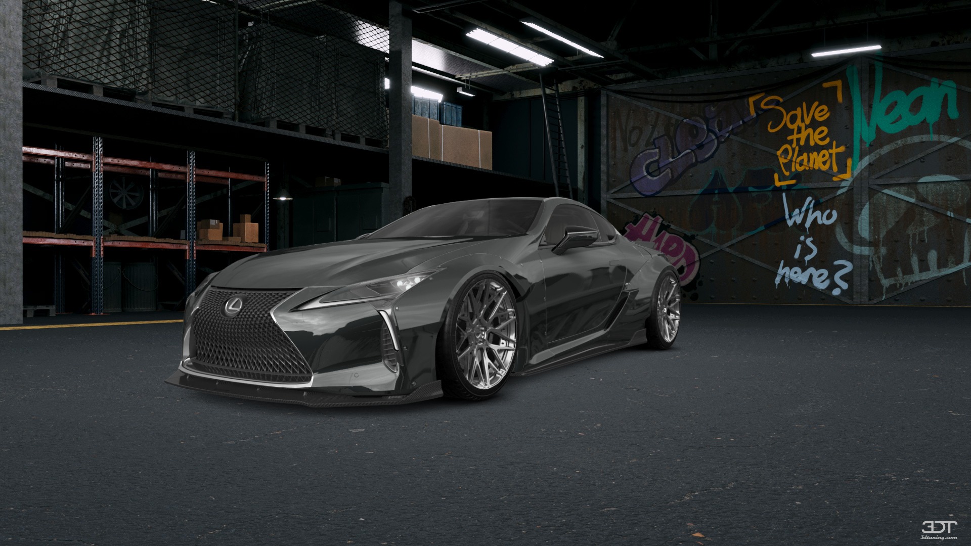 Lexus LC500 2 door fastback coupe 2017 tuning